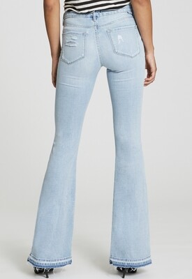Jeans-Dear John Rosie flare mid rise jeans