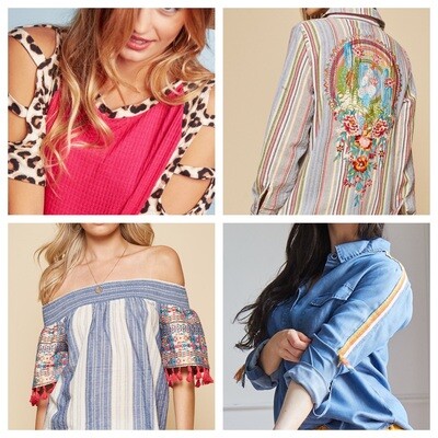 Shirts/Blouses/tops