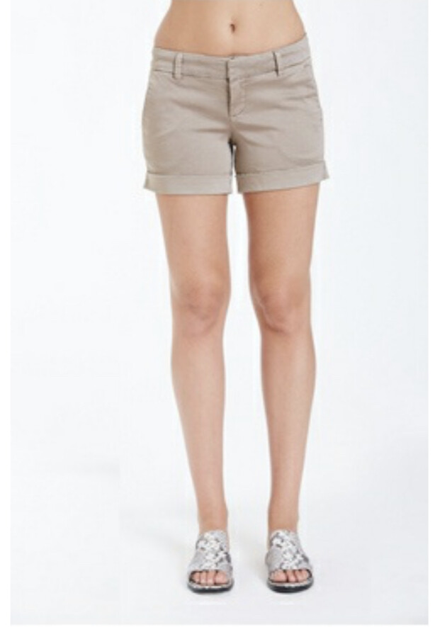 Shorts-Dear John Hamptons-cuffed 3 &amp; 1/2 inch inseam in Khaki, White, Lavender, Olive, And Light Pink