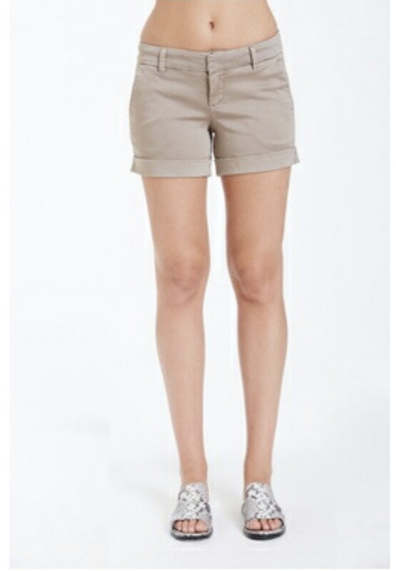 Shorts-Dear John Hamptons-cuffed 3 &amp; 1/2 inch inseam in Khaki, White, Lavender, Olive, And Light Pink