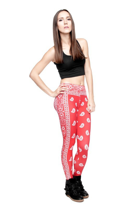 Leggings, Red Bandana