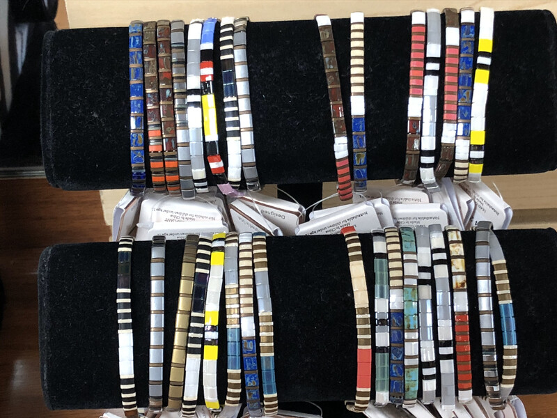 Bracelet-stretchy Flat Colorful 