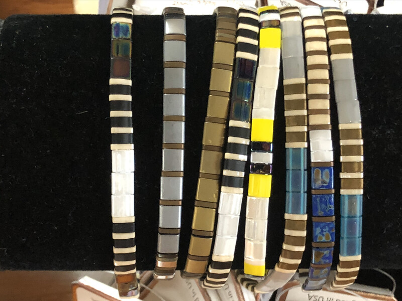 Bracelet-stretchy Flat Colorful 
