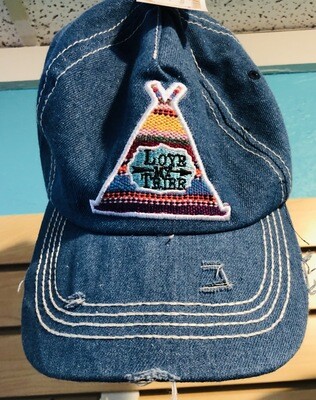 Hats-Velcro Back For Fitting, Three Different Variations
