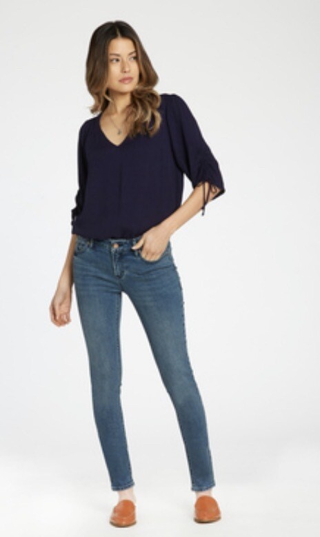 Jeans-Dear John, Joyrich Midrise, Uneven Raw Cut Hem