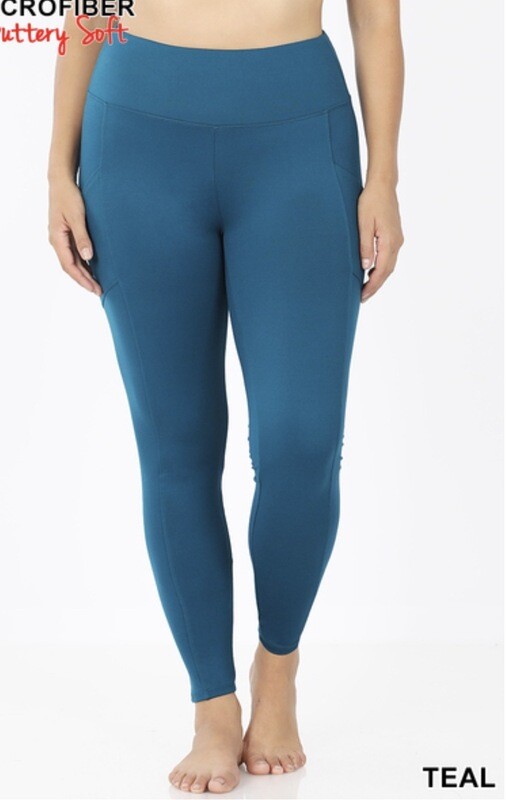 Leggings-Pockets On Both Sides, Many Colors And sizes S-3XL