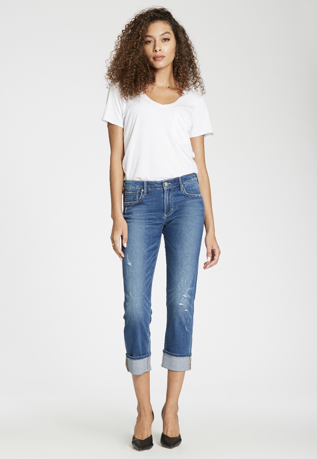Jeans-Dear John Blaine Cuffed high rise