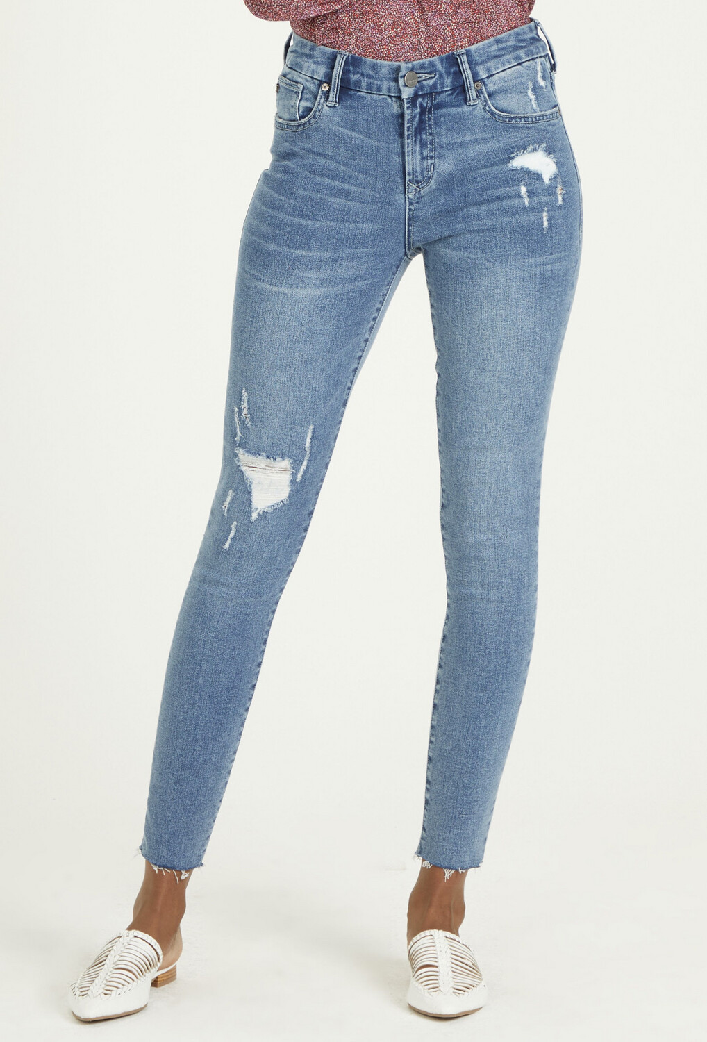 Jeans-Dear John Gisele Townsville.  Skinny, High Rise, Ankles. 