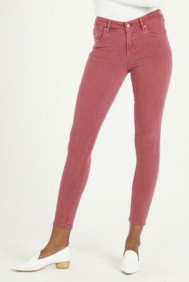 Jeans-Dear John-Gisele Coral Haze,  Skinny High rise Ankle Jeans. 