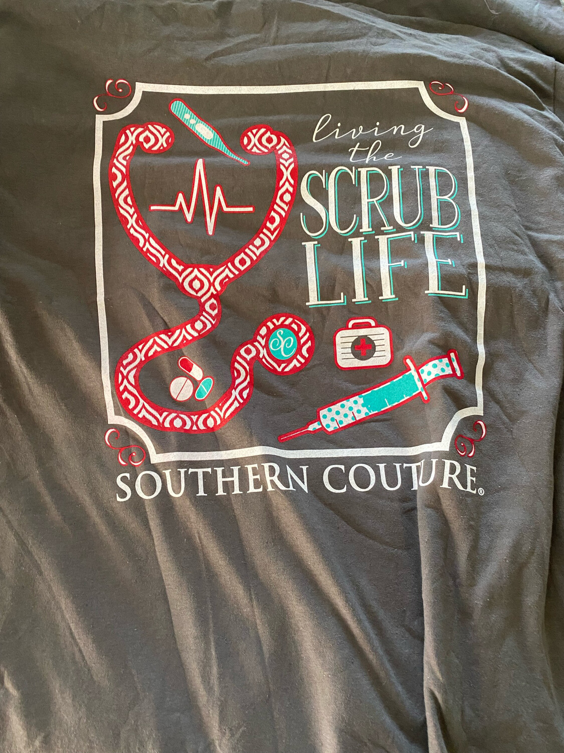 Tee-Southern Couture Three Designs And Colors 100% Ultra Cotton Gildan Tee