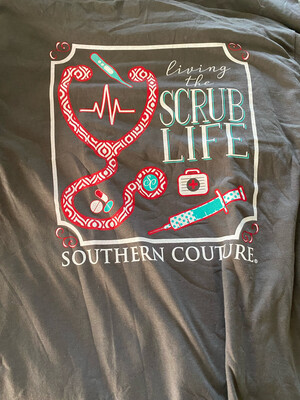 Tee-Southern Couture Three Designs And Colors 100% Ultra Cotton Gildan Tee