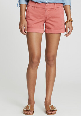 Shorts-Dear John Hamptons-cuffed 3 &amp; 1/2 inch inseam In Rose pink, Lemon Lime And Kelly Green