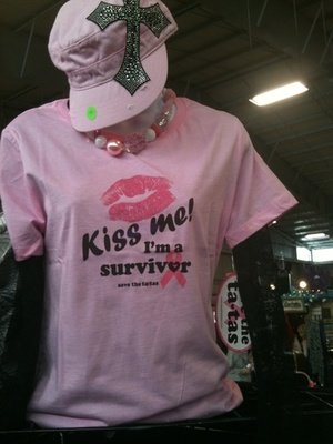 Tee-save the Ta Ta's survivor tee