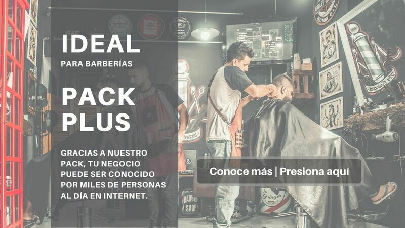 Pack plus negocios | Incluye un pack de 3 videos para promocionar tu negocio. 10 campañas distribuidas en 3 meses. Página de conversión para móviles, e implementación de reservas online por 1 año. Pack plus negocios | Incluye un pack de 3 videos para promocionar tu negocio. 10 campañas distribuidas en 3 meses. Página de conversión para móviles, e implementación de reservas online por 1 año.