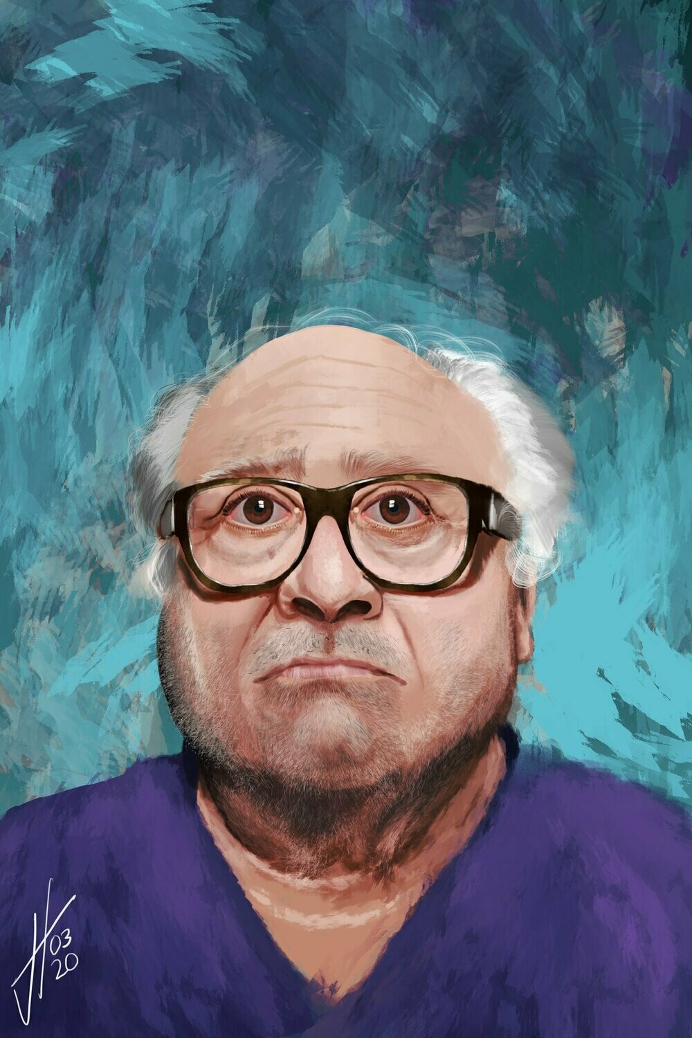 Danny DeVito Art Print Danny DeVito Art Print