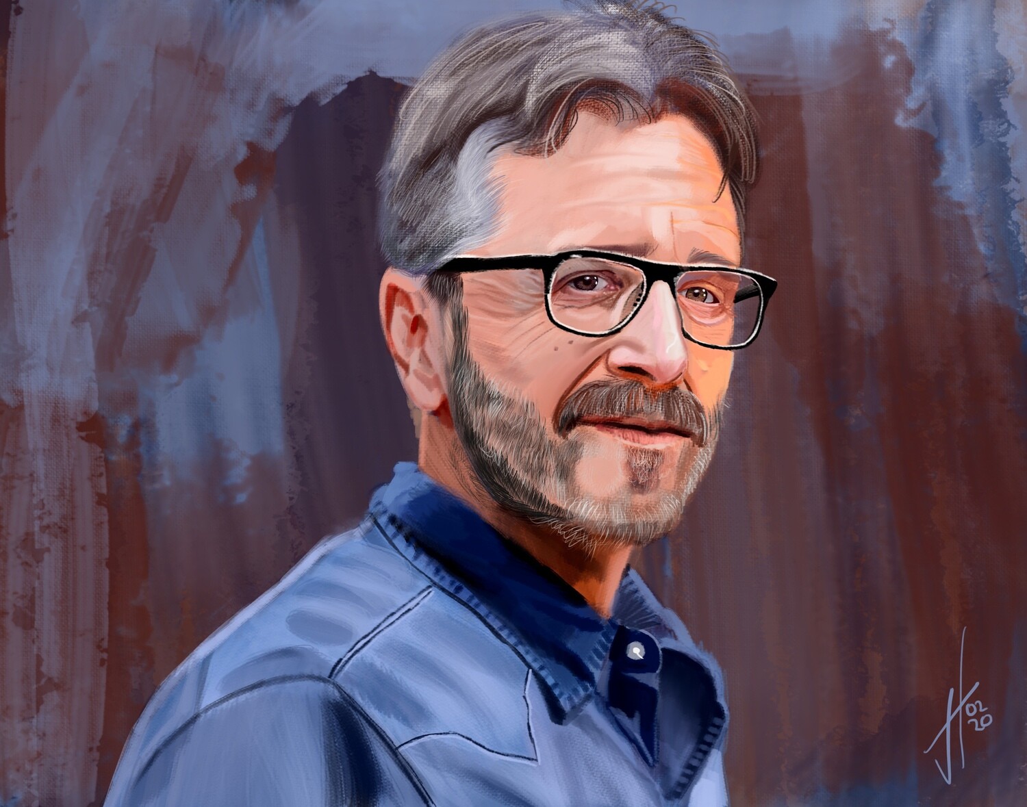 Marc Maron Art Print Marc Maron Art Print
