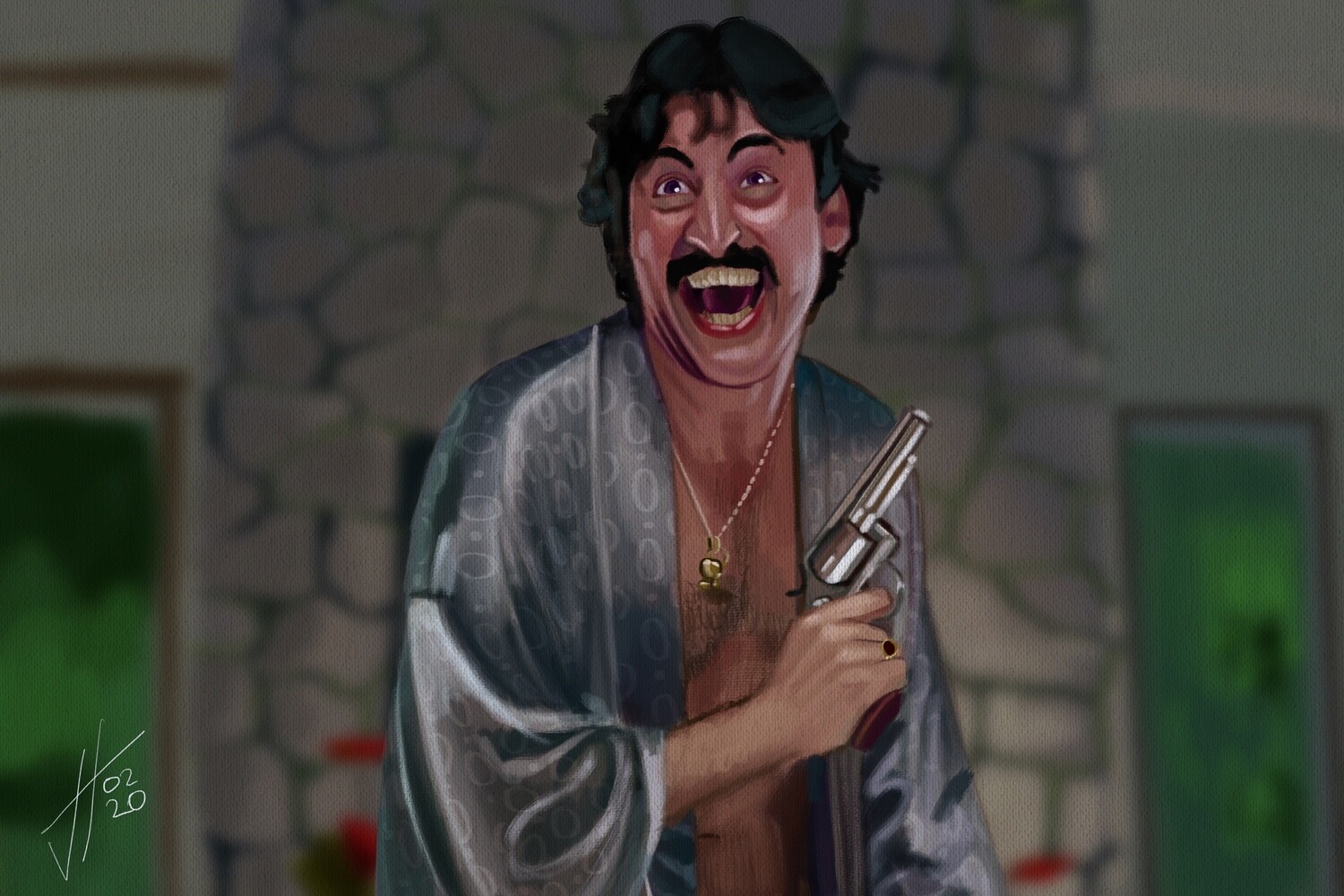Boogie Nights Alfred Molina Art Print Boogie Nights Alfred Molina Art Print