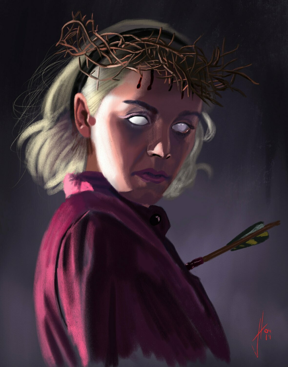 Chilling Adventures of Sabrina Art Print Chilling Adventures of Sabrina Art Print