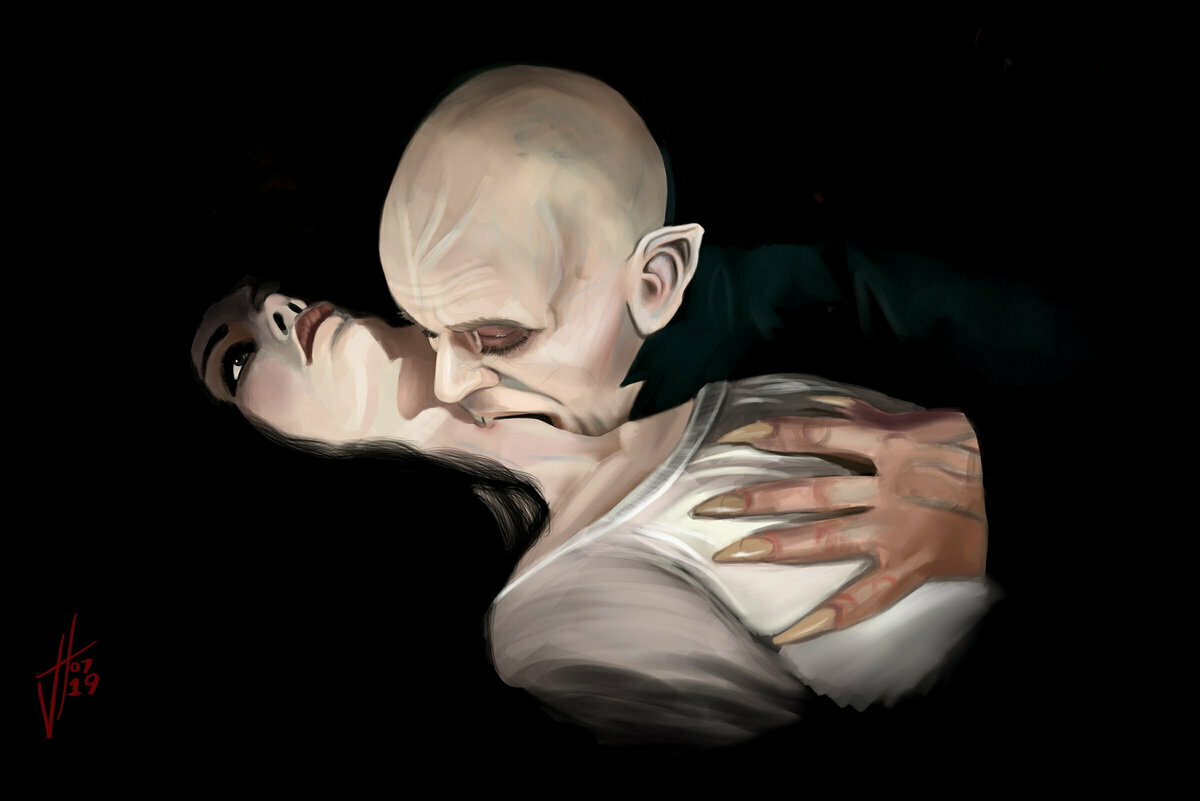 Nosferatu Klaus Kinski Art Print Nosferatu Klaus Kinski Art Print