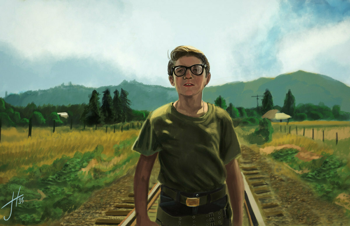 Stand By Me Corey Feldman original art print! Stand By Me Corey Feldman original art print!