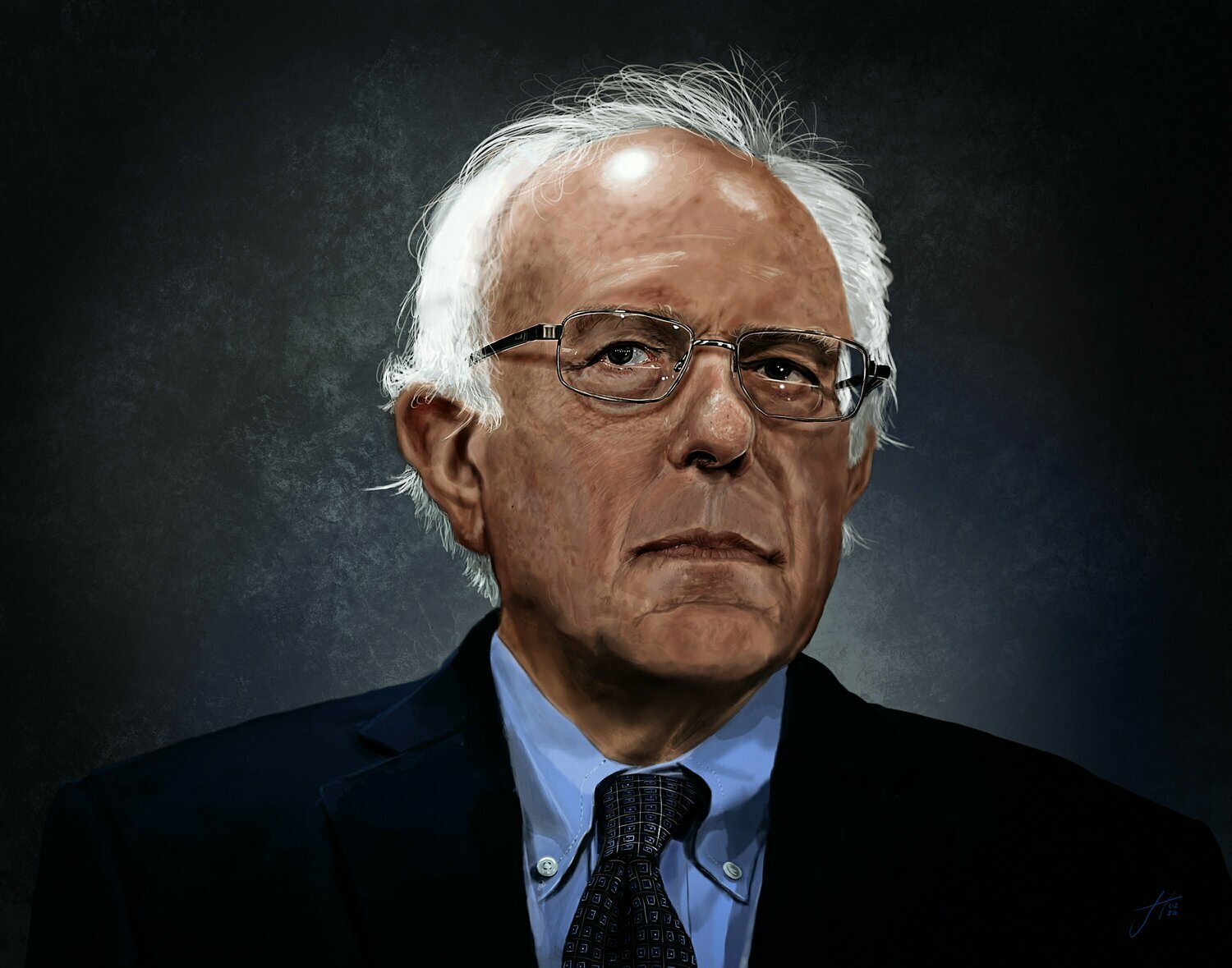 Bernie Sanders Art Print Painting Bernie Sanders Art Print Painting