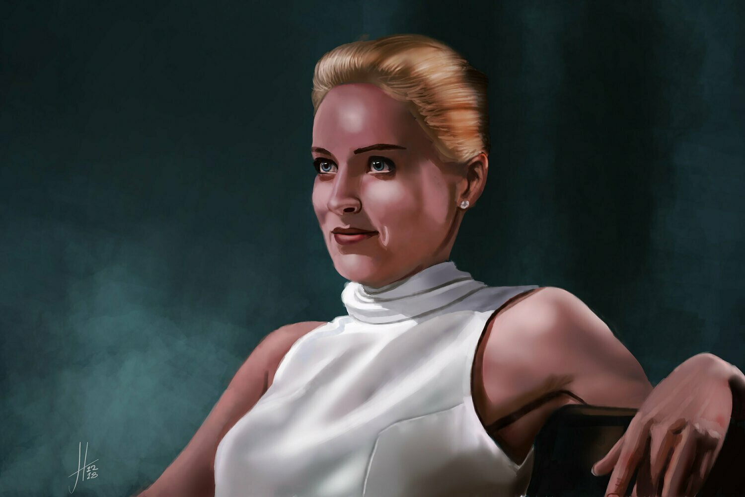 Basic Instinct Sharon Stone Art Print Basic Instinct Sharon Stone Art Print