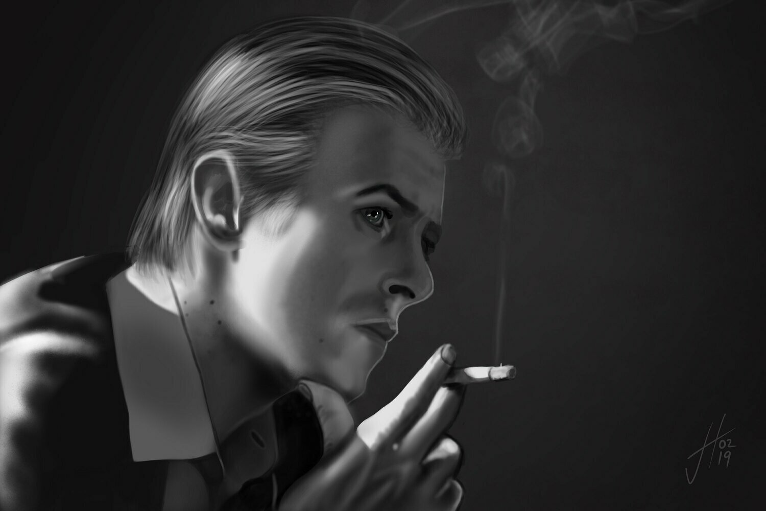 David Bowie Art Print David Bowie Art Print