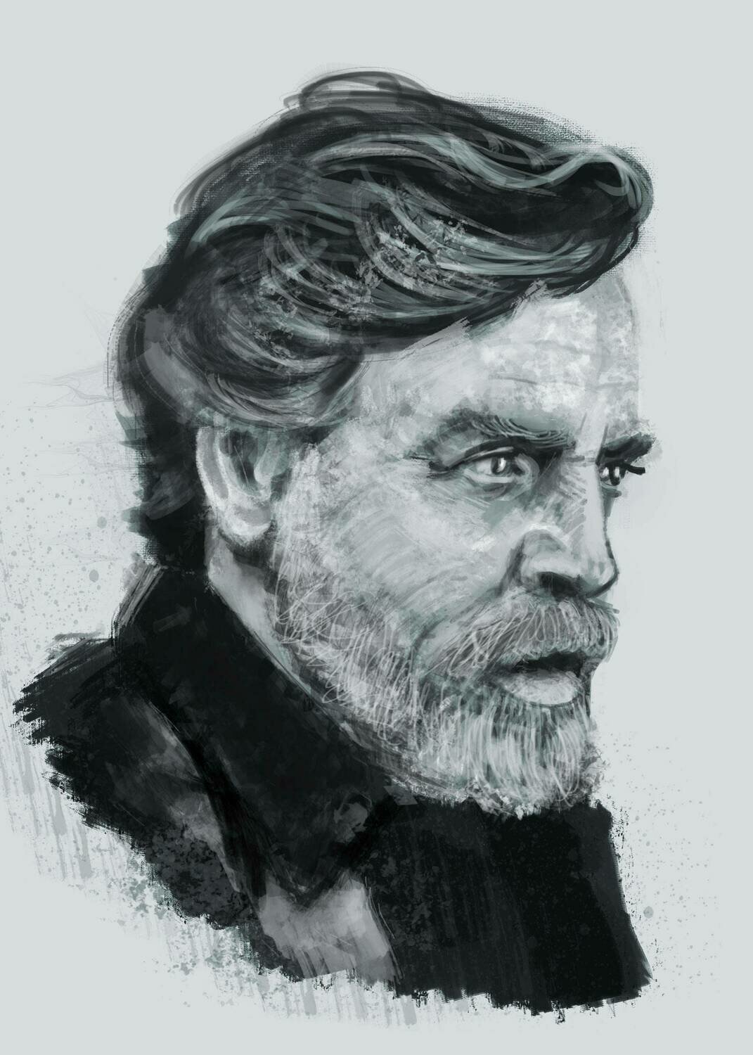 Mark Hamill Art Print Mark Hamill Art Print