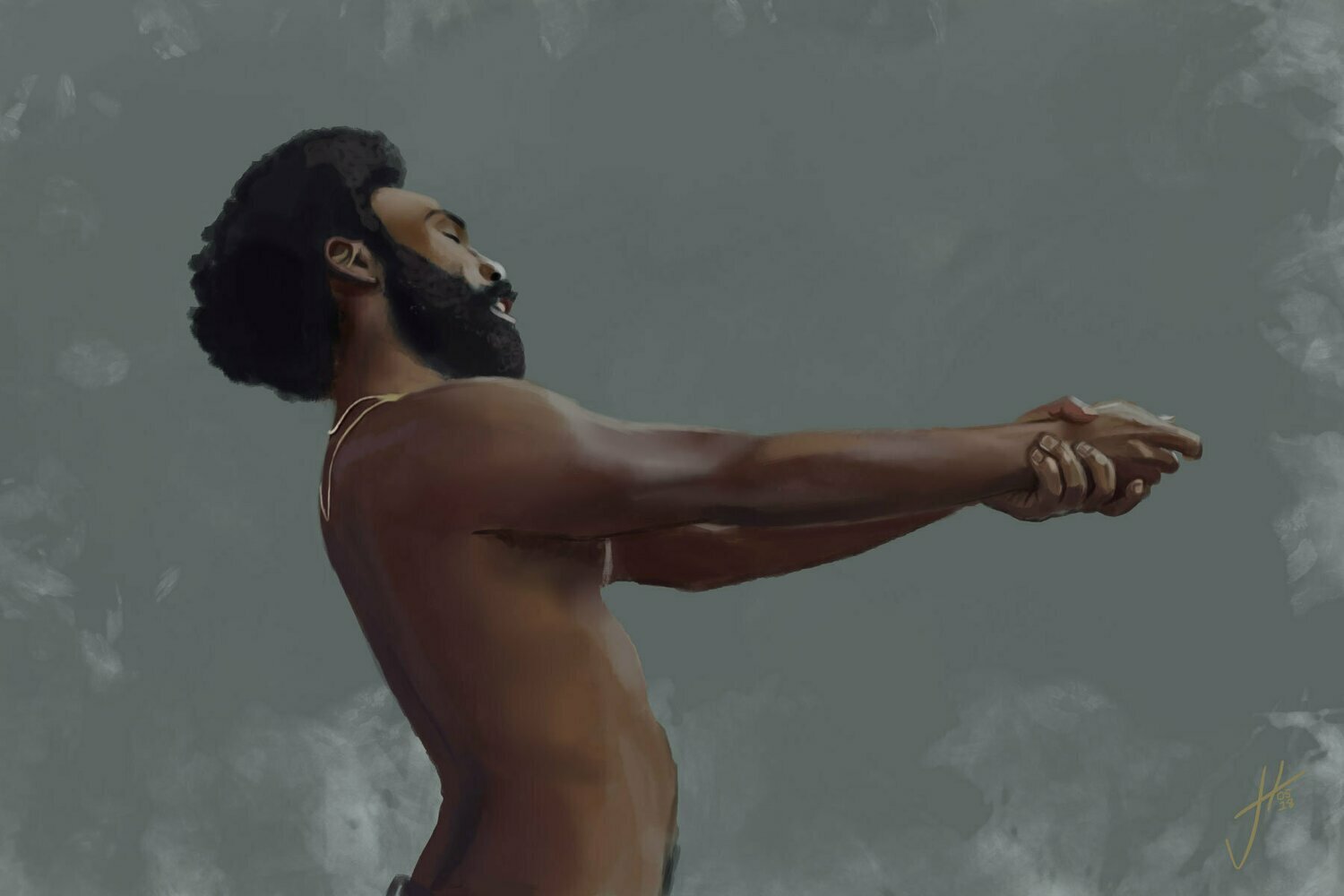 Childish Gambino This is America Art Print Childish Gambino This is America Art Print