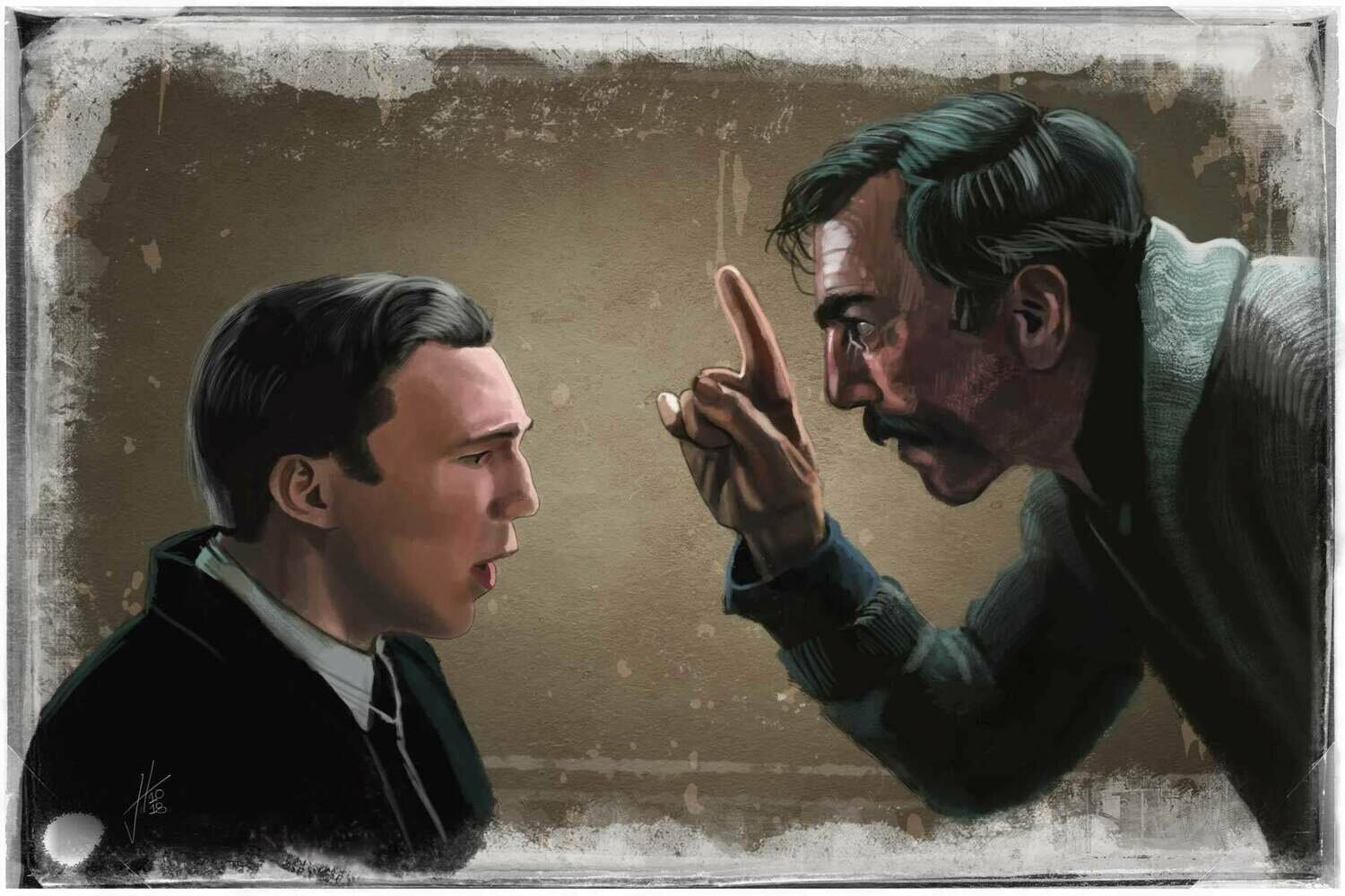 I Drink Your Milkshake! There Will Be Blood Art Print Daniel Day Lewis Paul Dano I Drink Your Milkshake! There Will Be Blood Art Print Daniel Day Lewis Paul Dano
