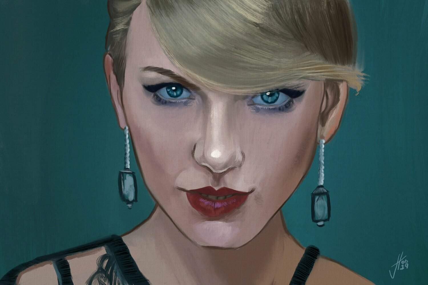 Taylor Swift Portrait Art Print Taylor Swift Portrait Art Print