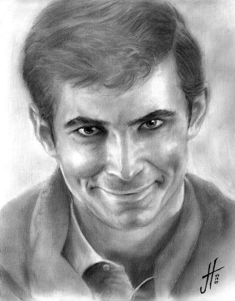 Norman Bates Art Print Norman Bates Art Print