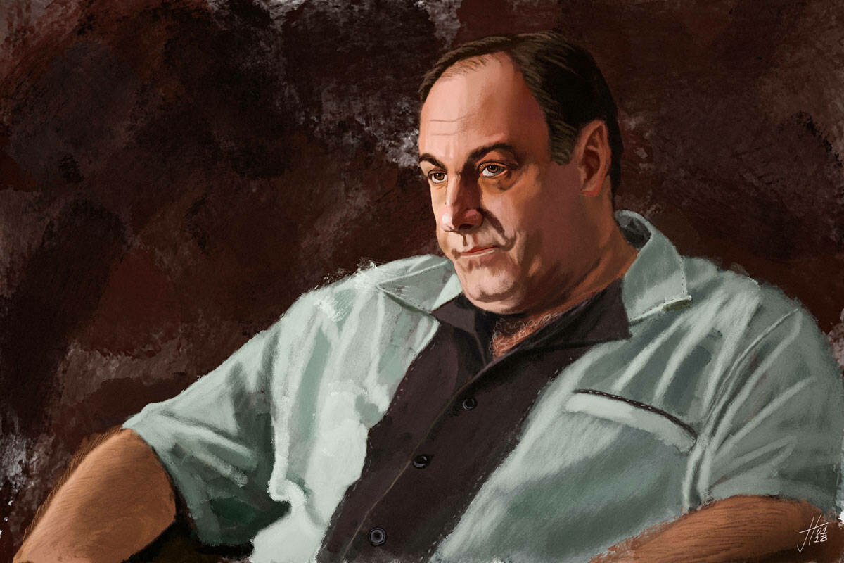 Tony Soprano Art Print Tony Soprano Art Print