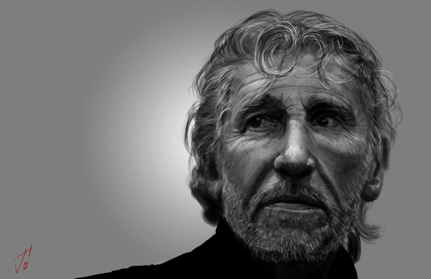 Roger Waters Art Print Roger Waters Art Print
