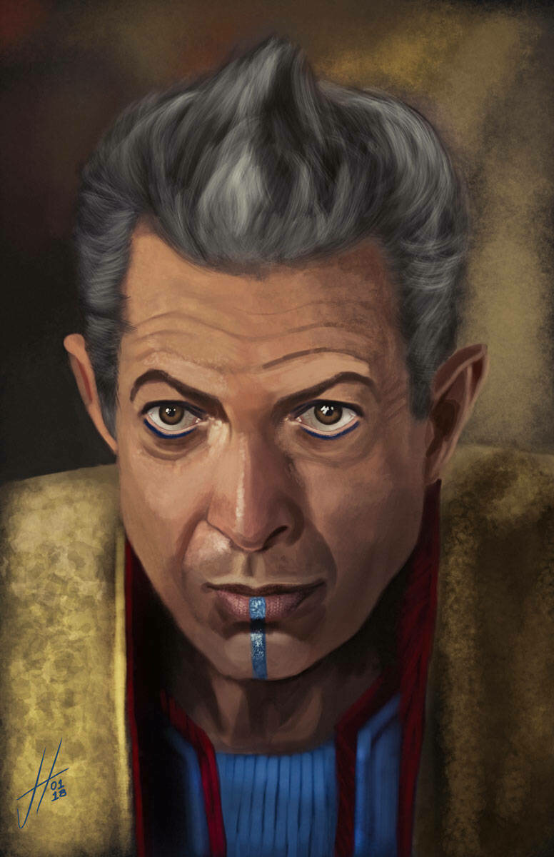 Jeff Goldblum Thor Art Print Jeff Goldblum Thor Art Print