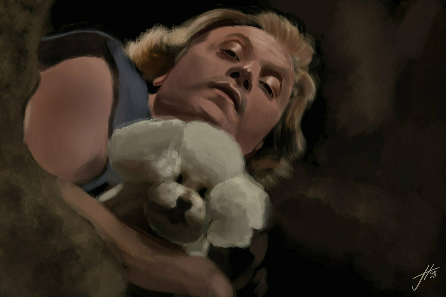 Buffalo Bill Silence of the Lambs Art Print Buffalo Bill Silence of the Lambs Art Print