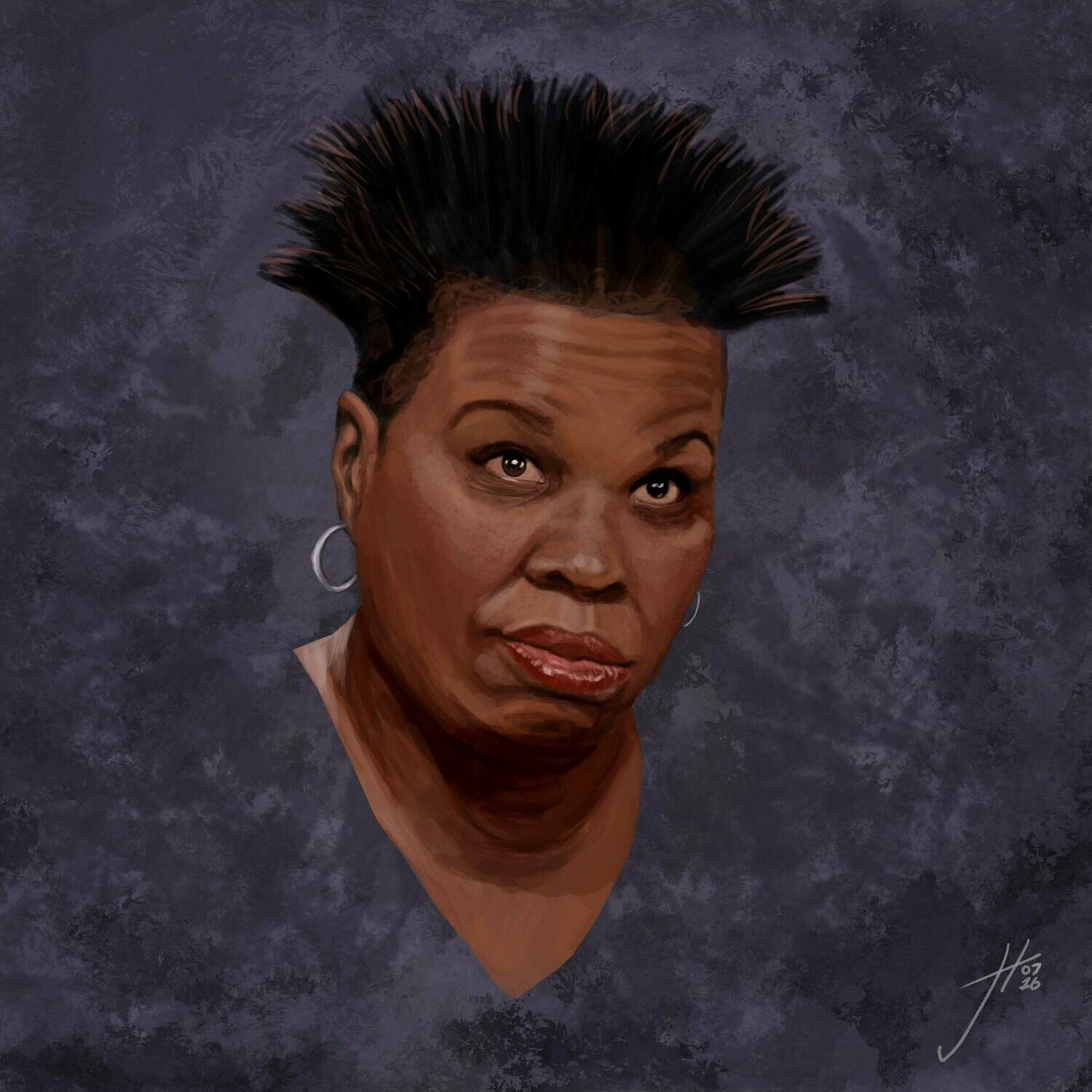 Leslie Jones art print Leslie Jones art print