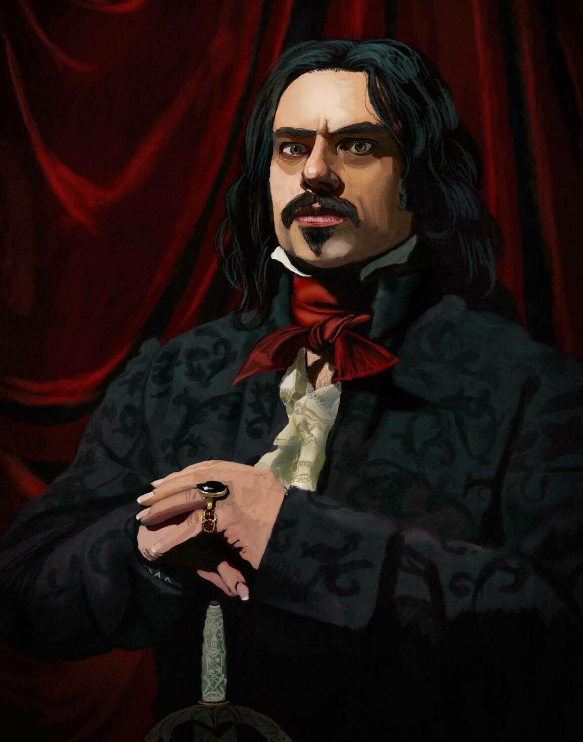 What We Do In the Shadows Vlad Art Print What We Do In the Shadows Vlad Art Print