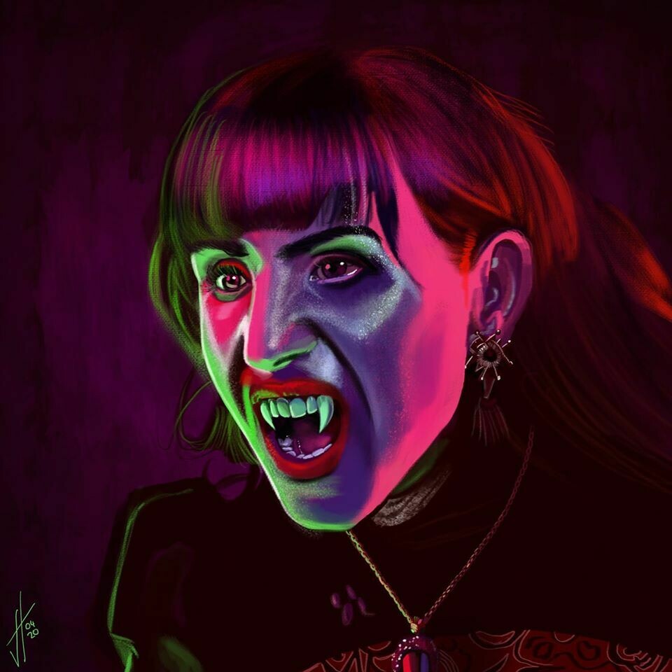 What We Do In the Shadows Nadja Art Print What We Do In the Shadows Nadja Art Print