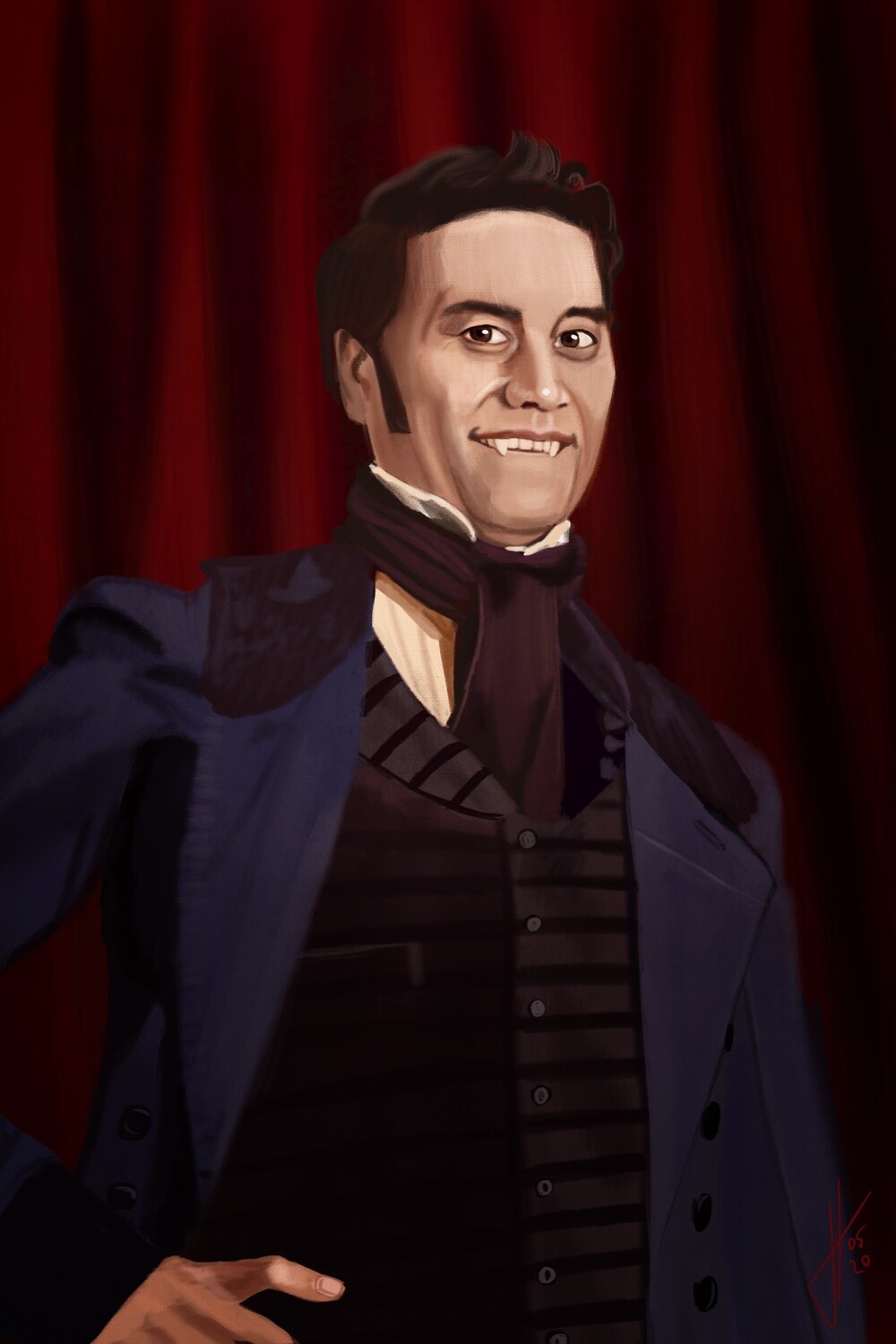 What We Do In the Shadows Viago Art Print What We Do In the Shadows Viago Art Print