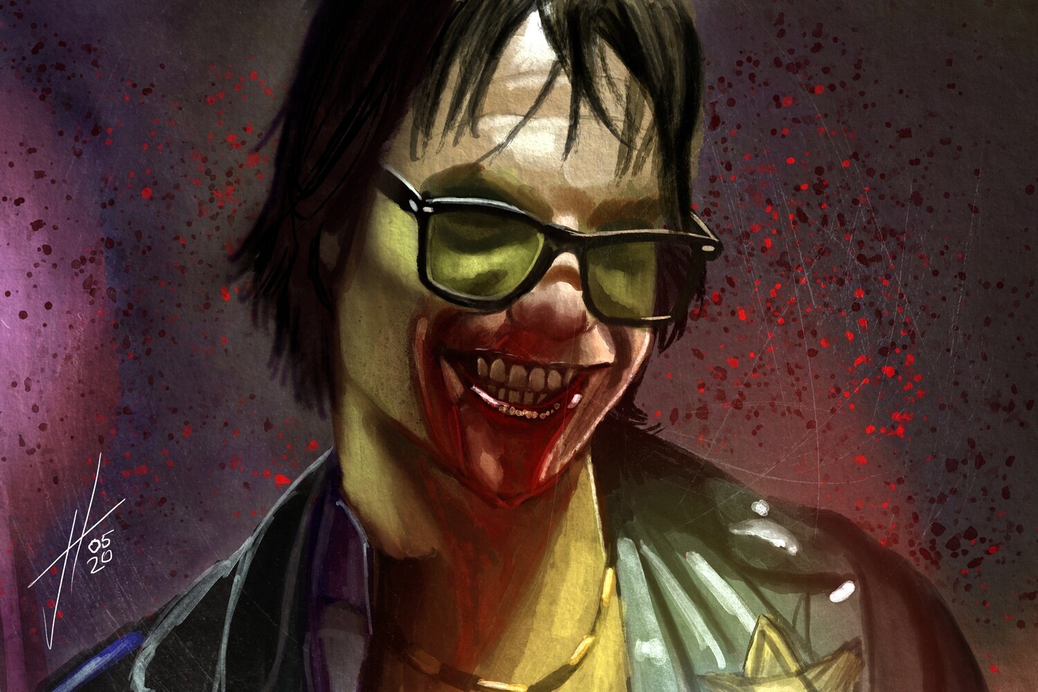 Bill Paxton Near Dark Art Print Bill Paxton Near Dark Art Print