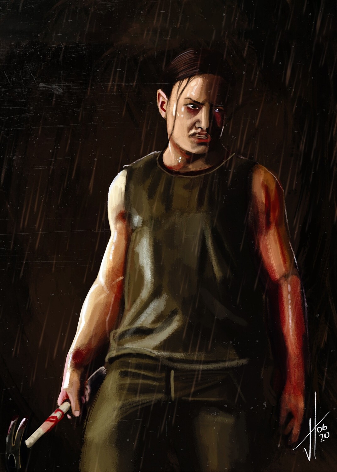 Last of Us Part 2 Abby Print Last of Us Part 2 Abby Print