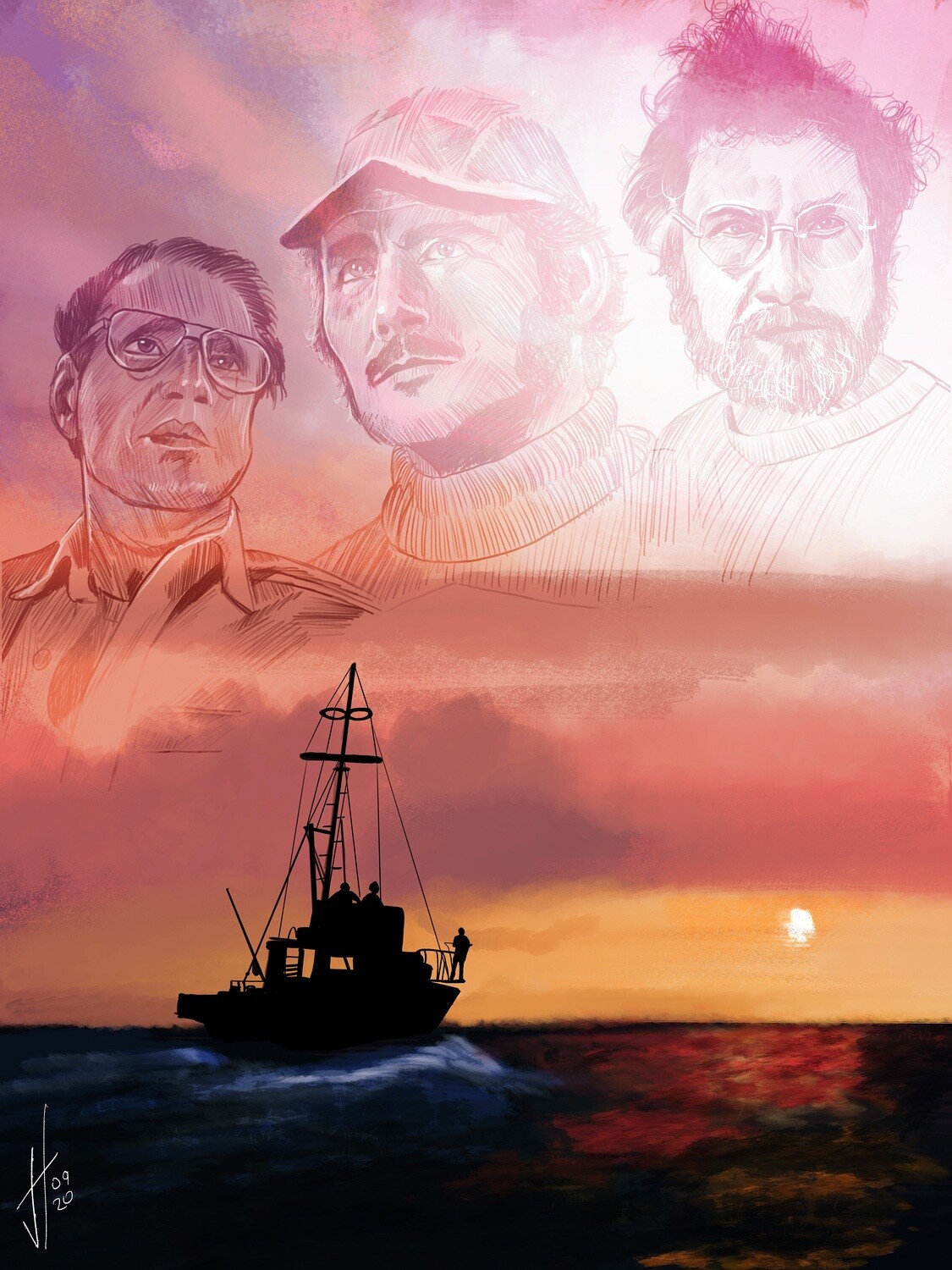 Jaws poster Print Jaws poster Print