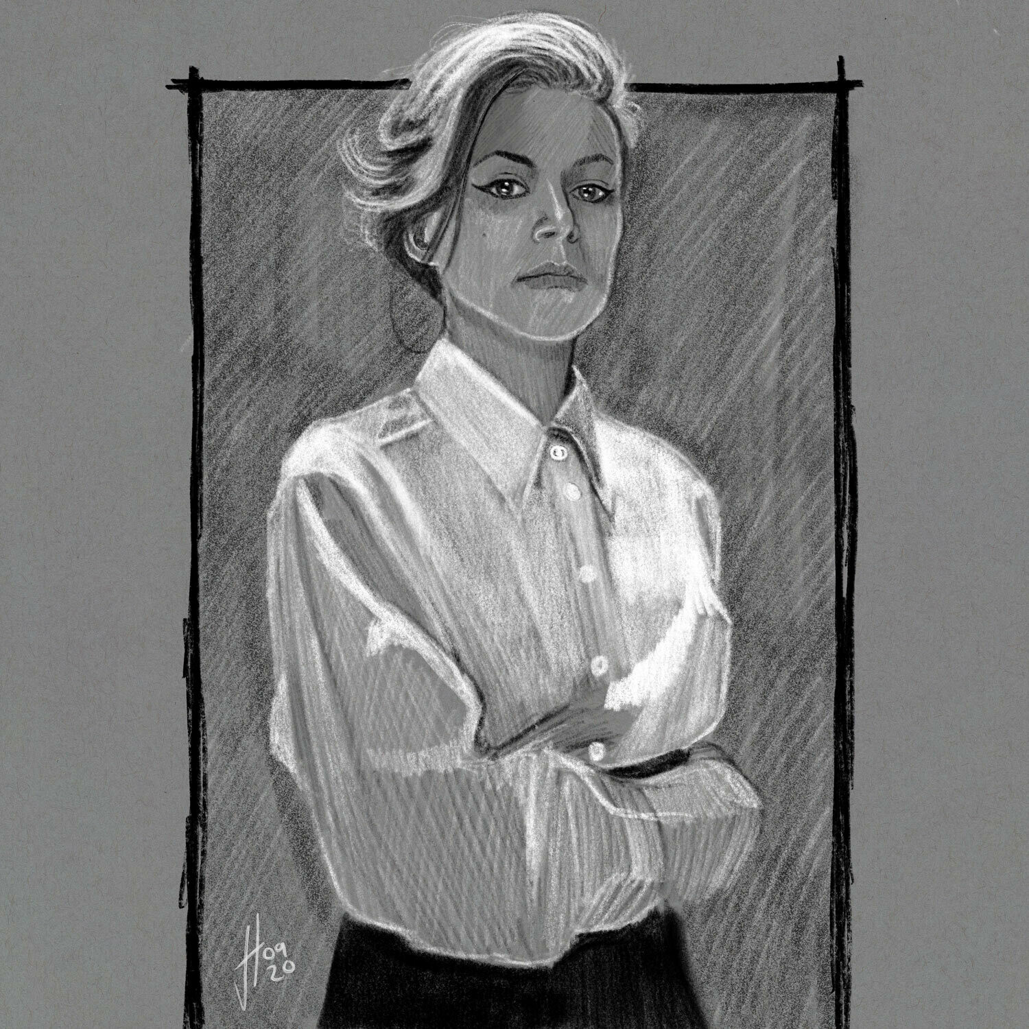 Tatiana Maslany Portrait Art Print Tatiana Maslany Portrait Art Print