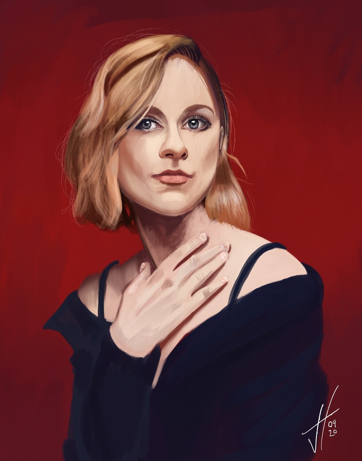 Evan Rachel Wood Art Print Evan Rachel Wood Art Print