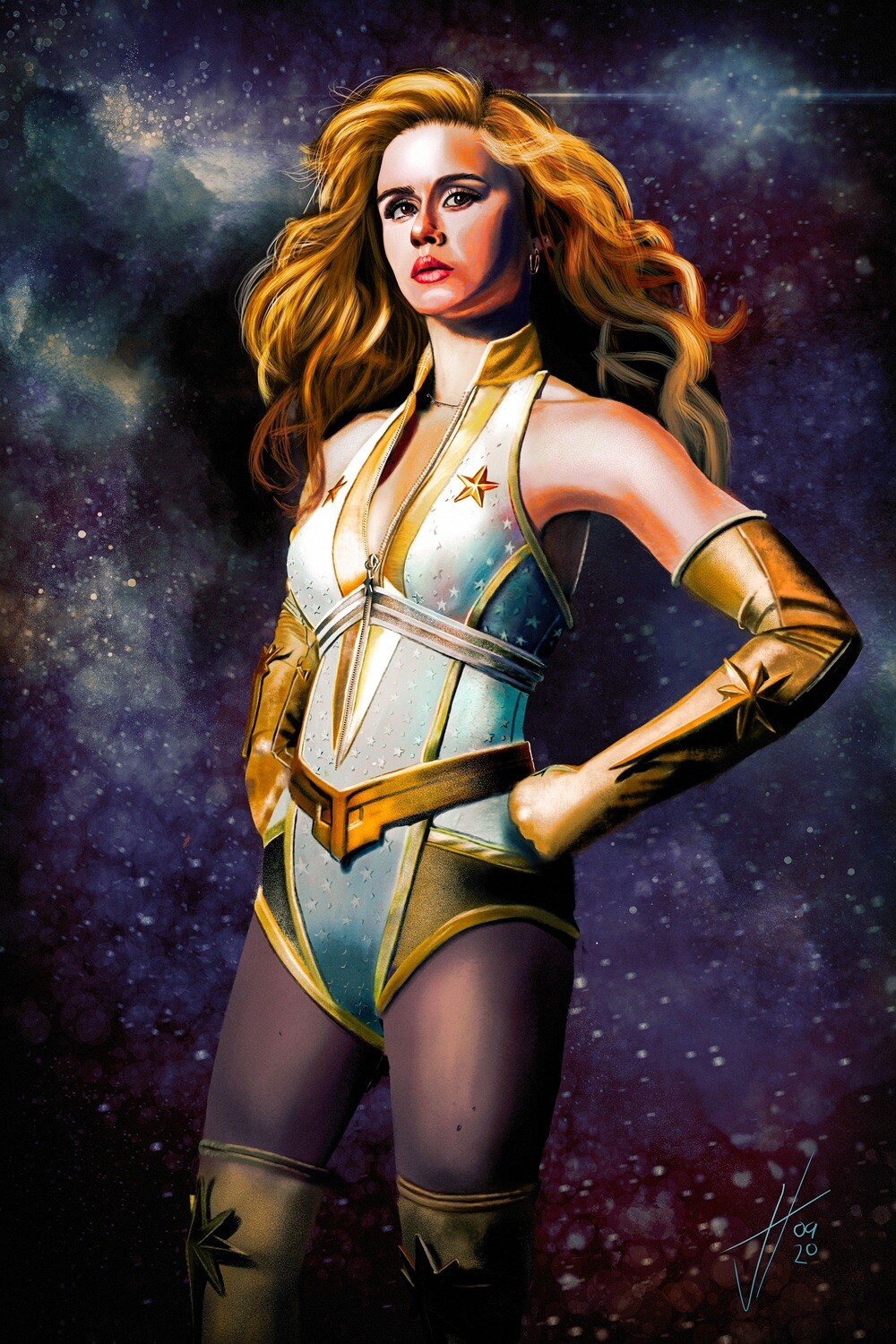 The Boys Starlight Erin Moriarty Art Print The Boys Starlight Erin Moriarty Art Print