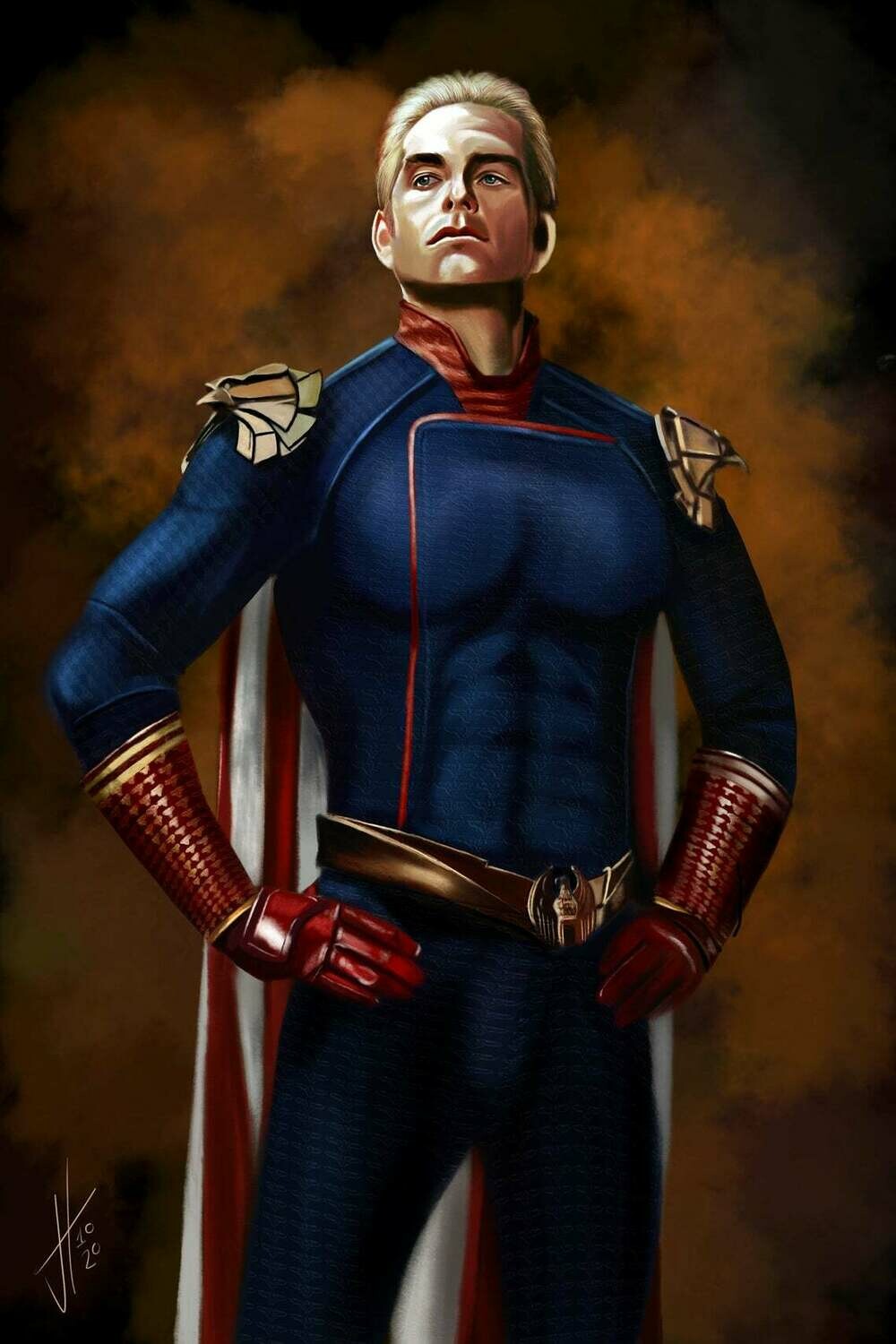 The Boys Homelander Antony Starr Art Print The Boys Homelander Antony Starr Art Print