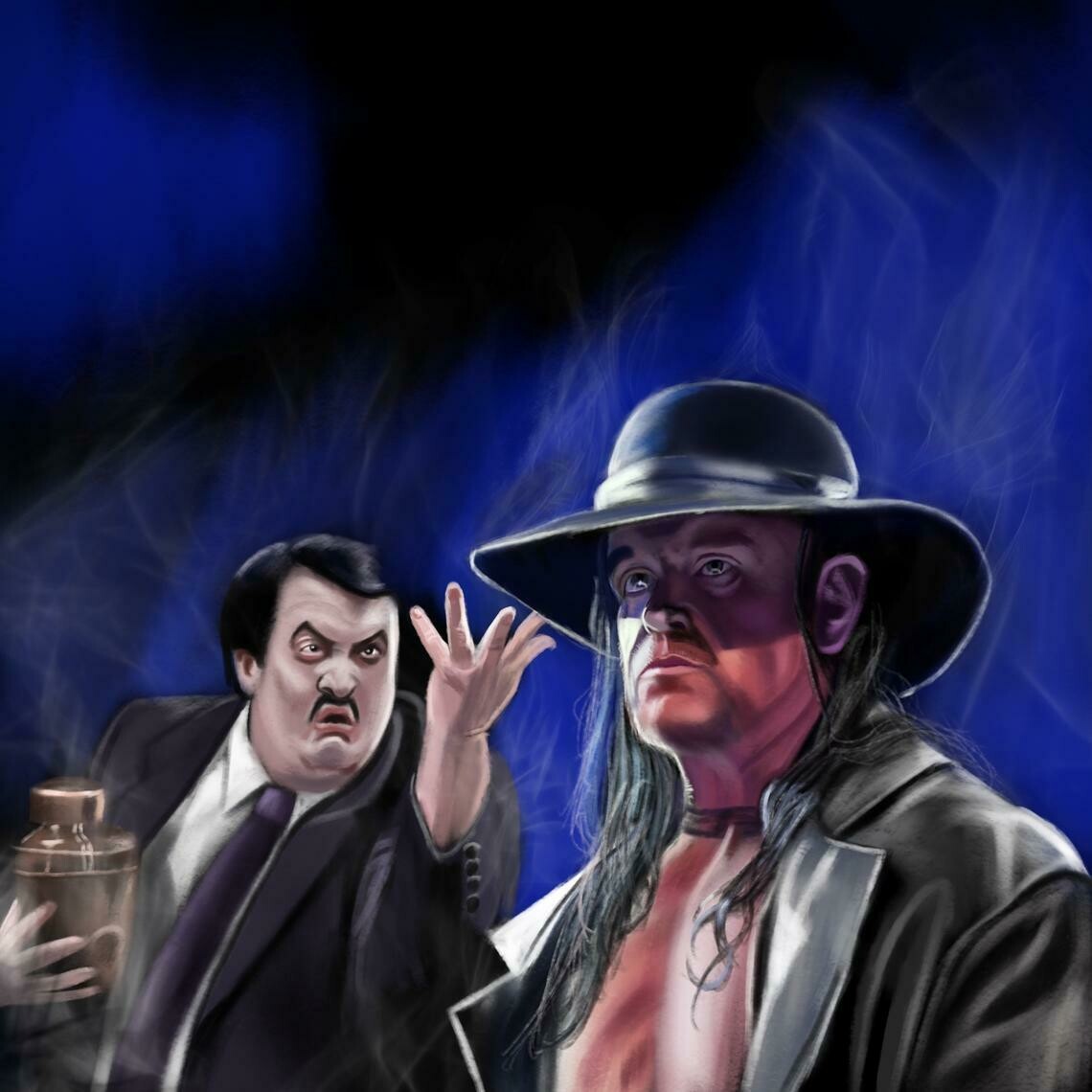 The Undertaker WWE Art Print The Undertaker WWE Art Print