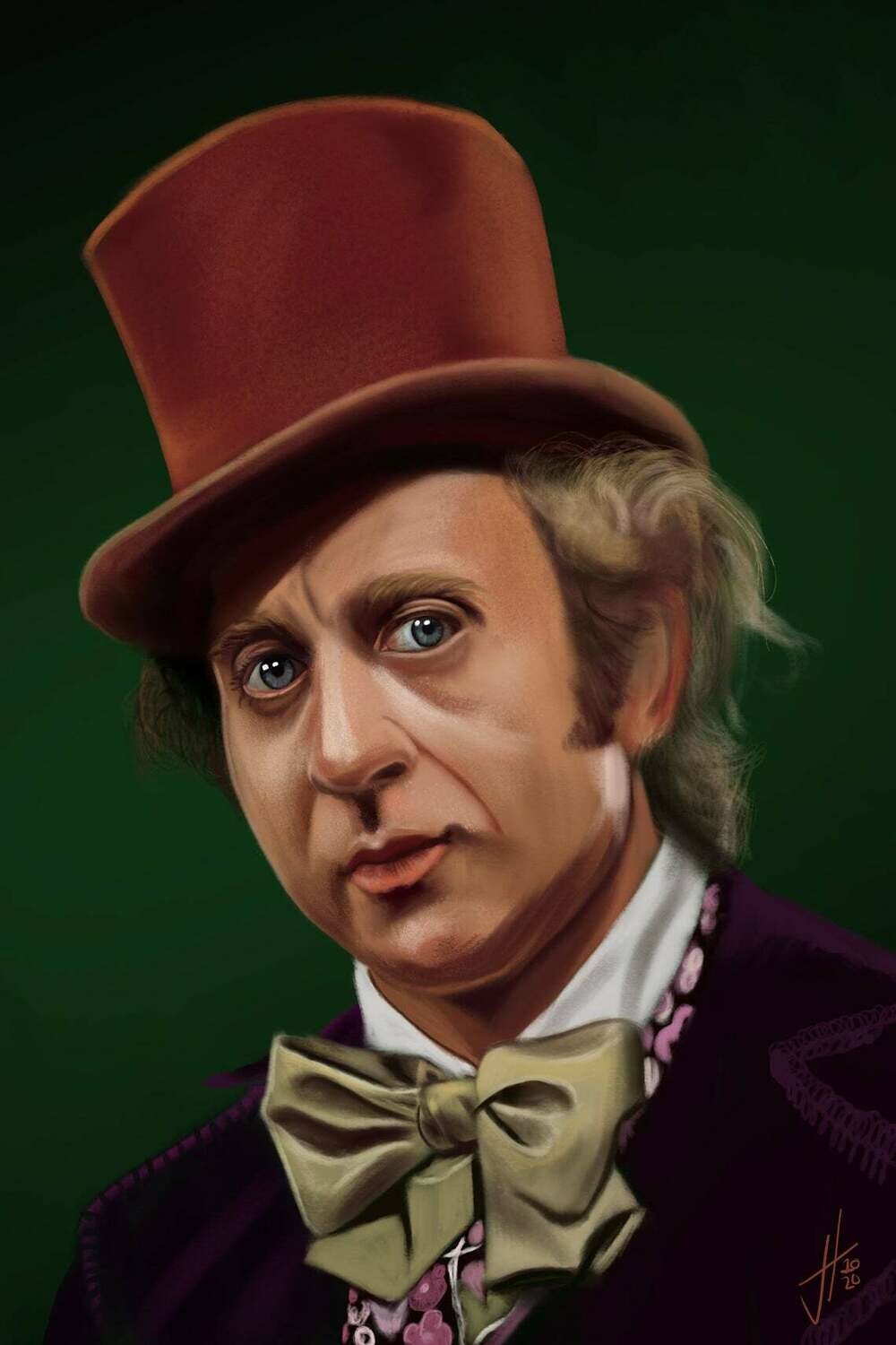 Willy Wonka Art Print Willy Wonka Art Print