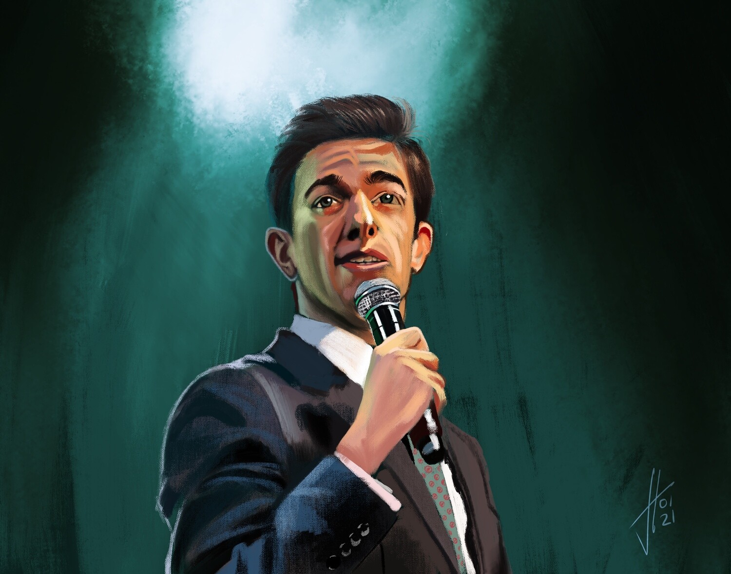 John Mulaney Art Print John Mulaney Art Print
